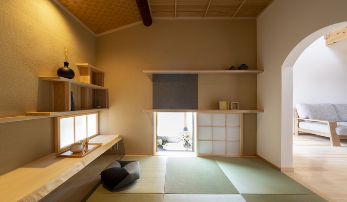 藤井寺市小山藤の里町の家：和室